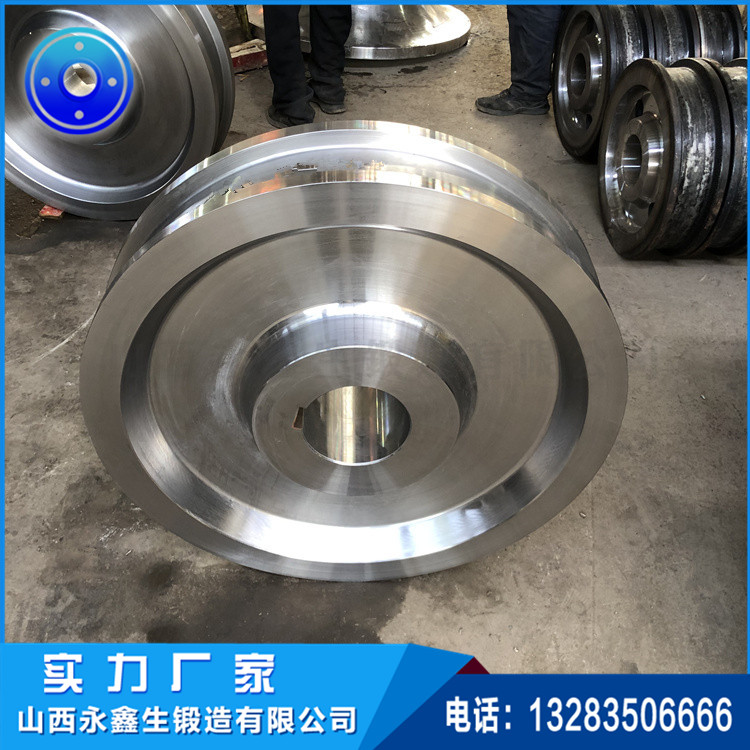 鍛造鋼渣機(jī)車輪鍛件 鍛造鋼渣機(jī)車輪鍛件