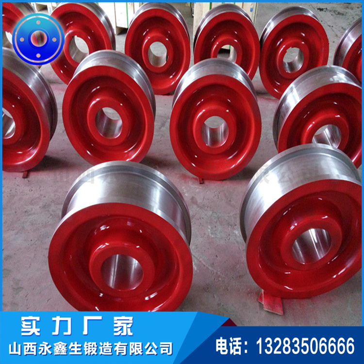集裝箱正面吊運(yùn)機(jī)車輪鍛件 集裝箱正面吊運(yùn)機(jī)車輪鍛件