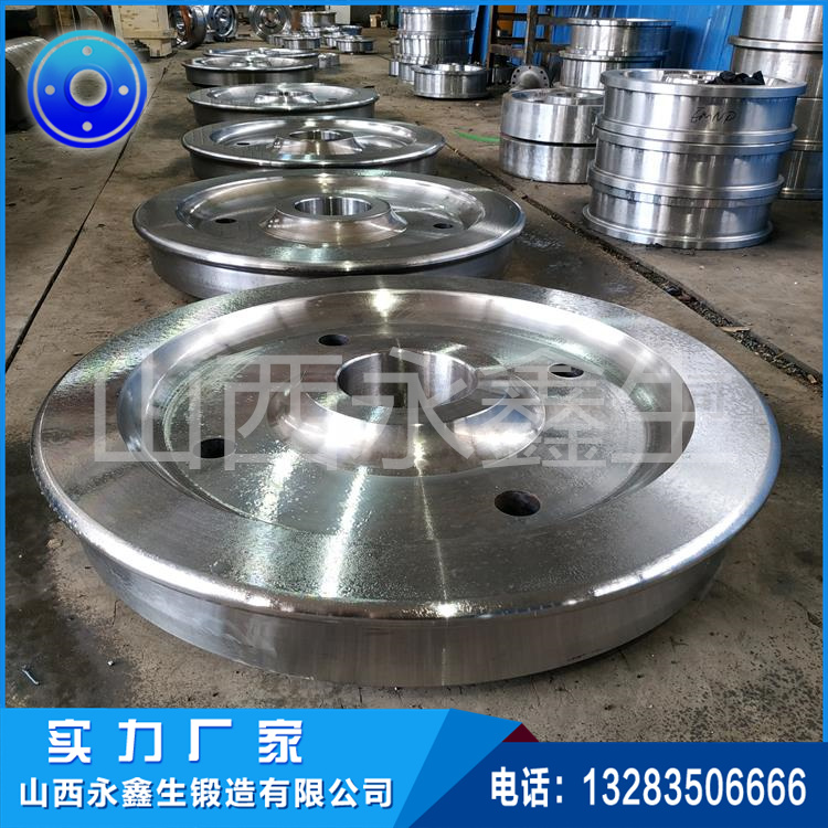 鋼水罐回轉(zhuǎn)車車輪鍛件 鋼水罐回轉(zhuǎn)車車輪鍛件